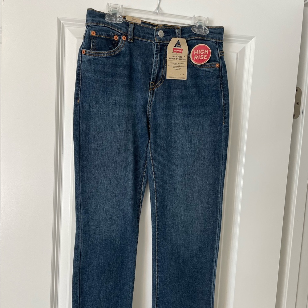 Levi’s size 12 girls kids NWT blue jeans